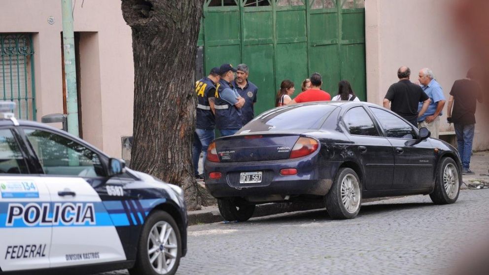 Uno de los galpones de Felipe Alonso Fernández, la víctima del crimen.