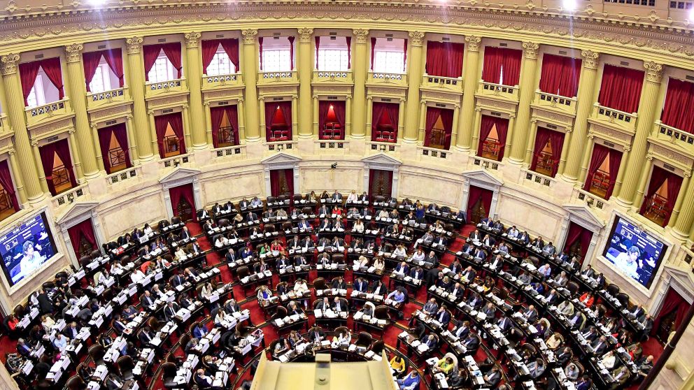 Diputados aprobó el presupuesto 2019 con 138 votos a favor (Télam).