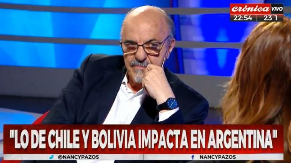 Tomada en Crónica HD: "América Latina está convulsionada".