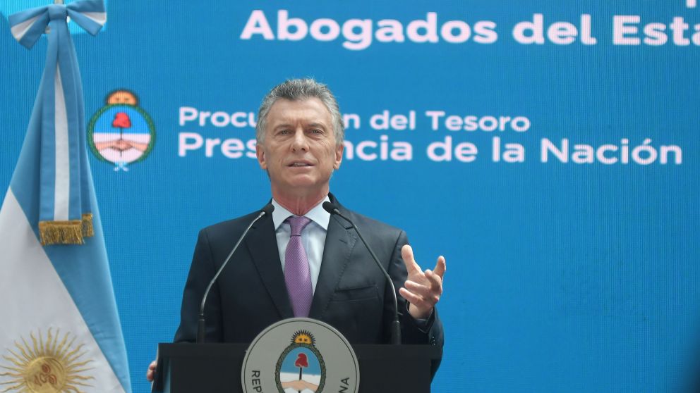 Macri participó del evento en el Museo de la Casa Rosada. (Rubén Paredes/Crónica).