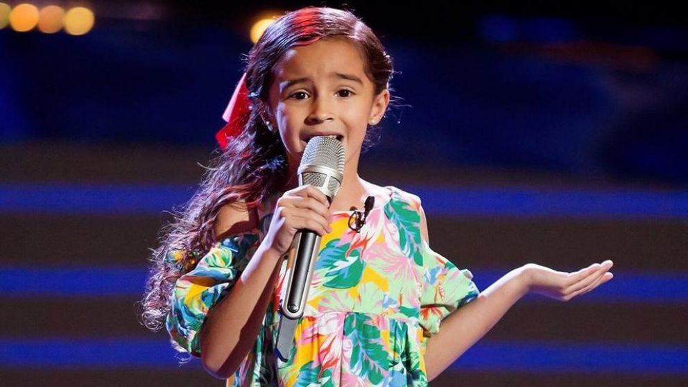 La menor brill� en "La Voz Kids" en M�xico. 