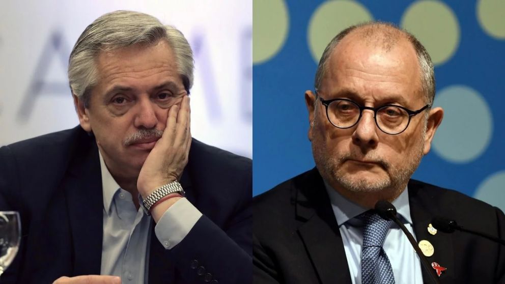 Alberto y Faurie, con posturas enfrentadas.