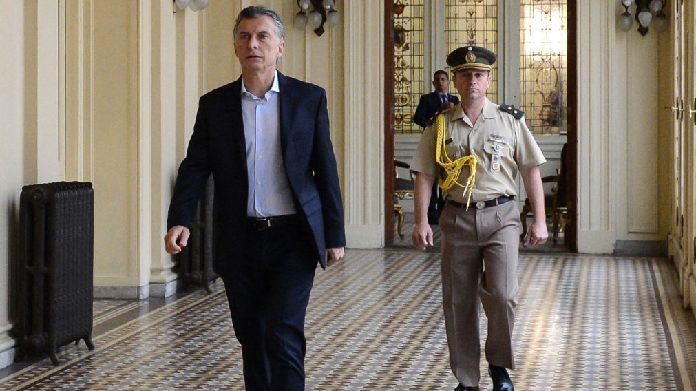 El jefe de Estado hizo una escueta referencia sobre la naci�n boliviana.