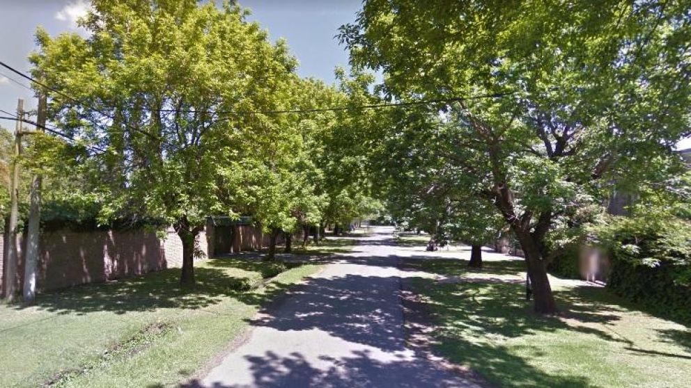 El violento hecho ocurrió en esta cuadra.