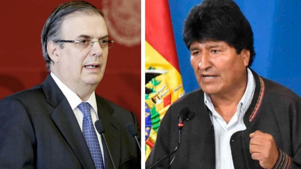 El canciller, Marcelo Ebrard, asegura que le dará asilo político a Evo Morales si lo pide.