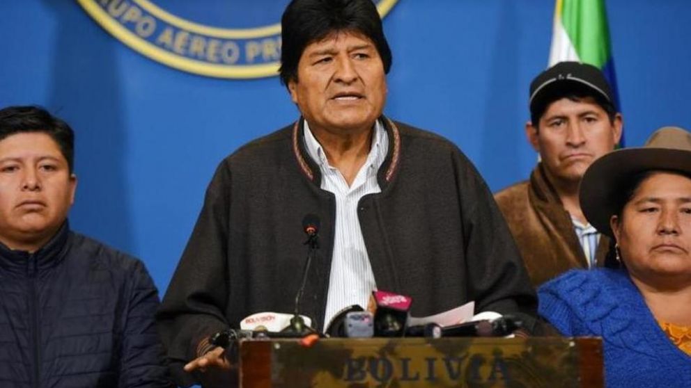 Evo Morales habló tras la renuncia a la presidencia.