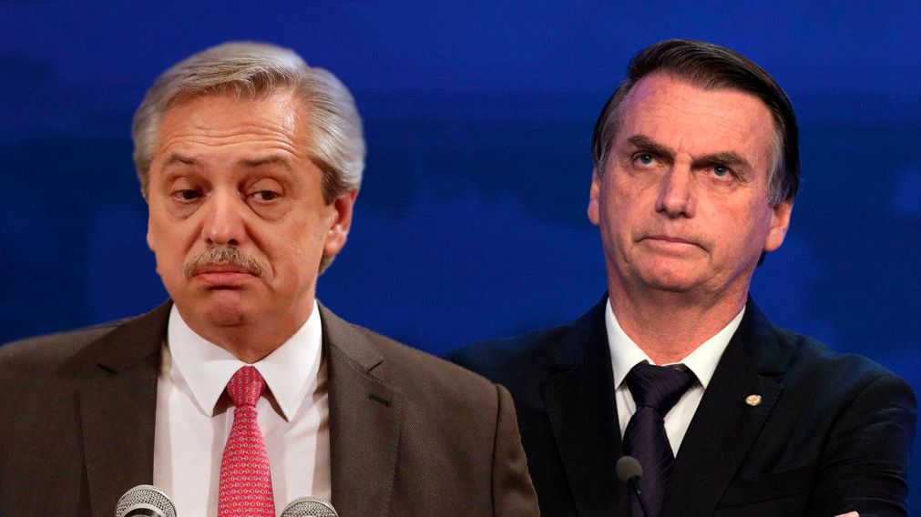 Fern�ndez protagoniz� duros cruces con Bolsonaro. 