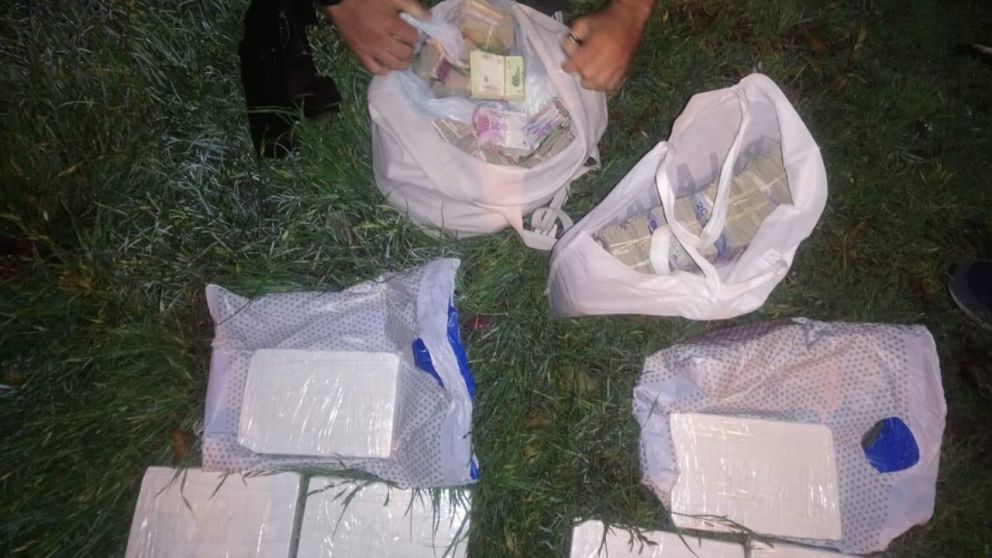 Esta es parte de la droga secuestrada a la banda narco lideraba por peruano preso.