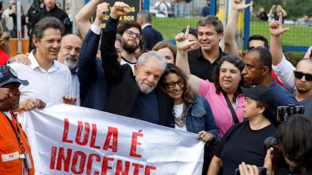 Lula había sido detenido el 7 de abril de 2018.