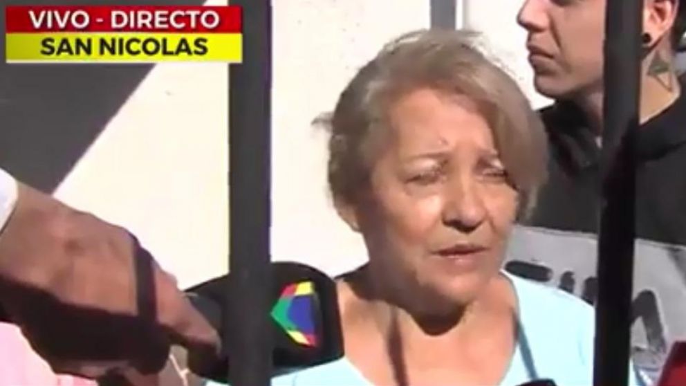 Conmoción en la familia. (Captura de TV).