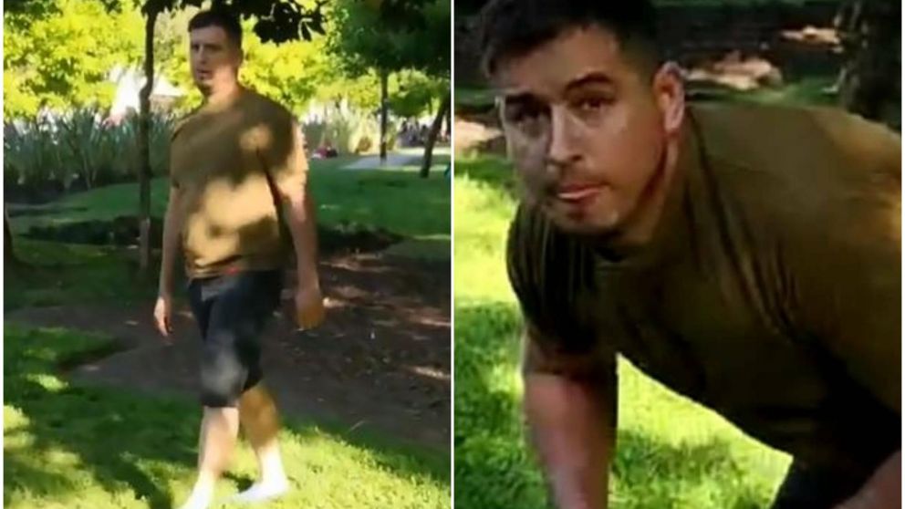 El momento del ataque quedó grabado en video (Captura).