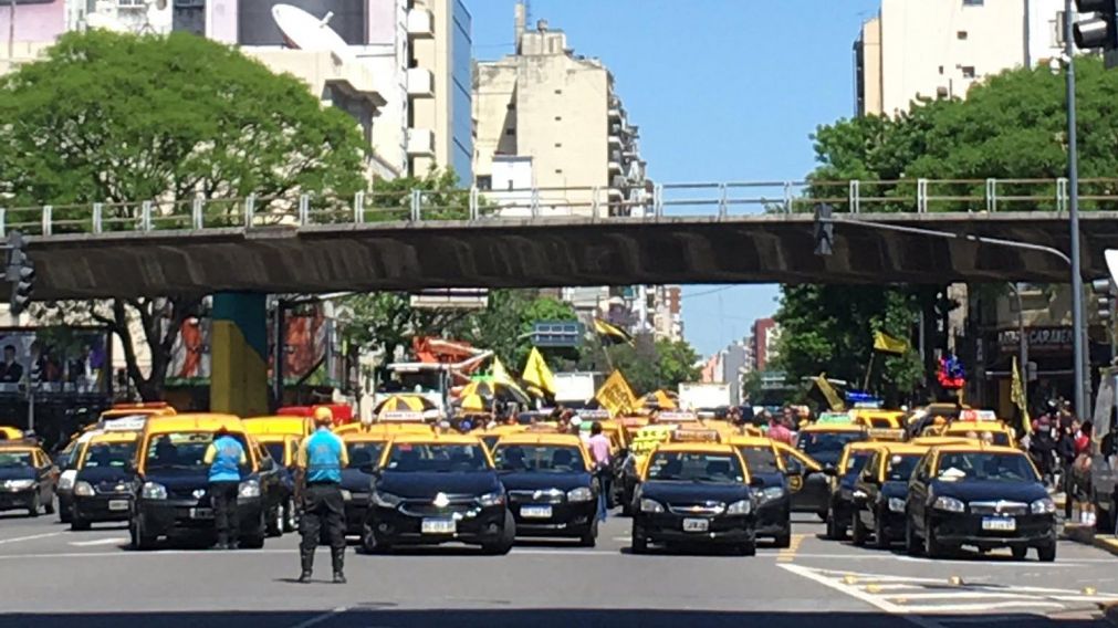 Es la s�ptima jornada de protesta con cortes de calles. (Twitter)