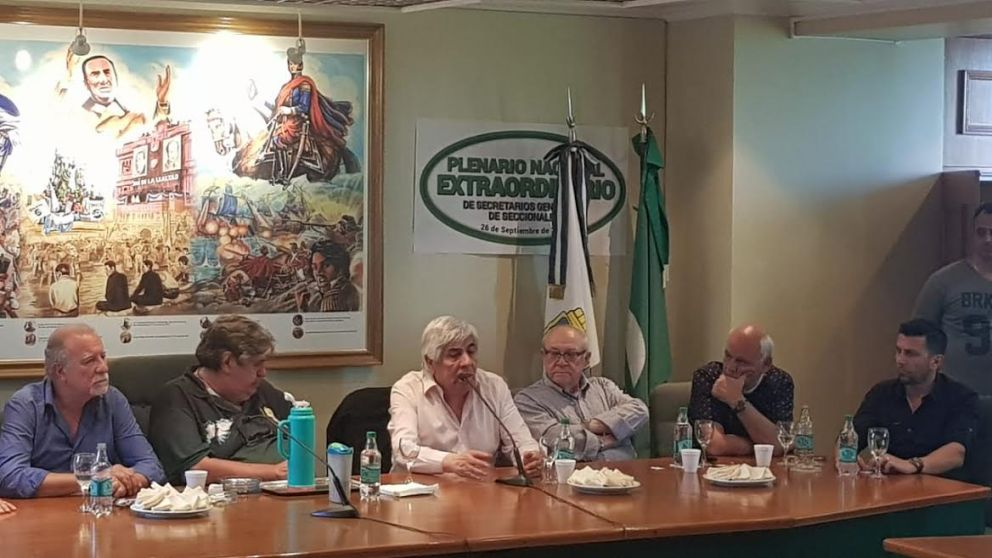 El moyanismo, presente en plenario de CGT.