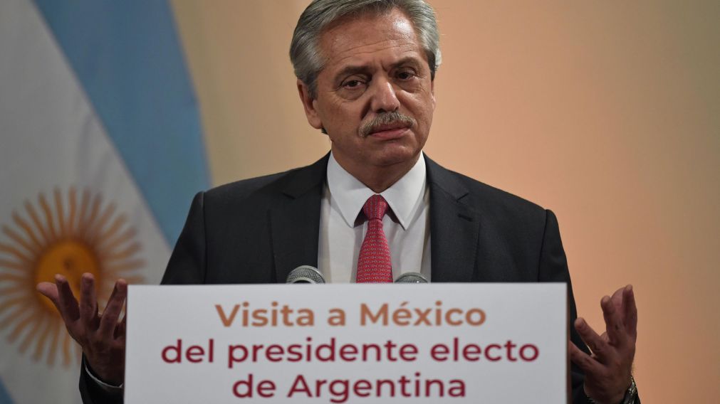 Alberto habló desde México.