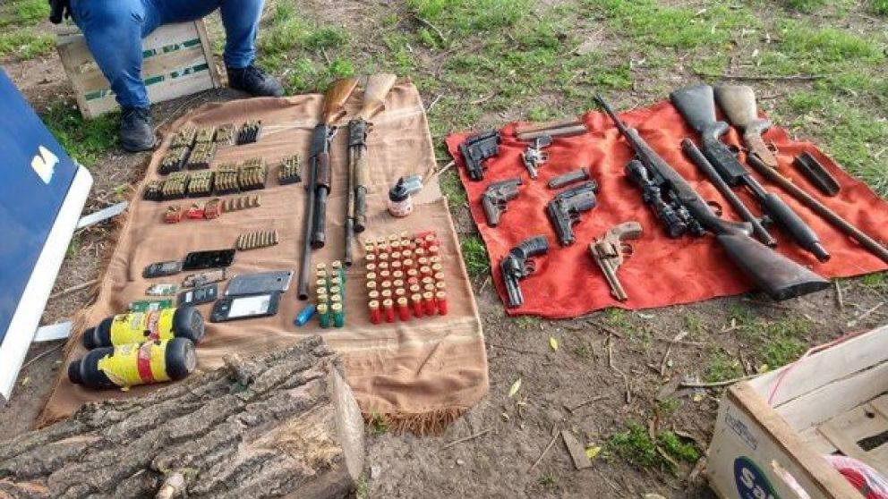 Estos son los elementos incautados por la Policía.