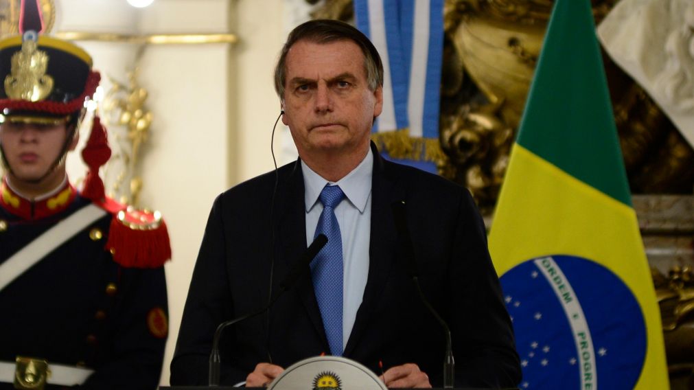 Bolsonaro había manifestado su apoyo a la candidatura de Macri (Jonatan Moreno/Crónica/Archivo).