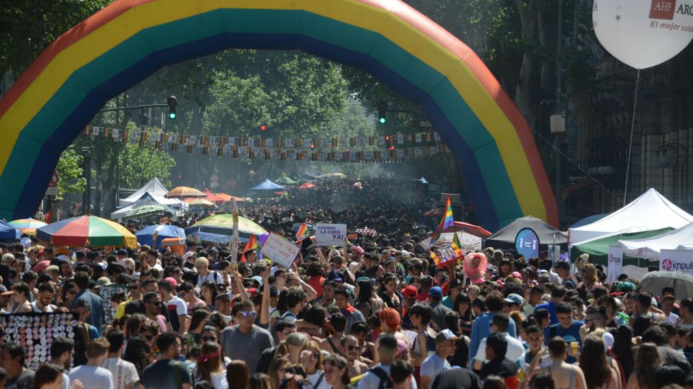 Se realizó la Marcha del Orgullo XXVIII(Crónica/Nersesian).