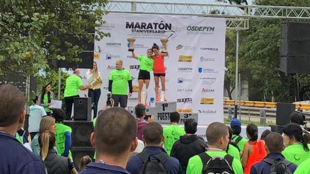 Osdepym, presente en distintas maratones del país.