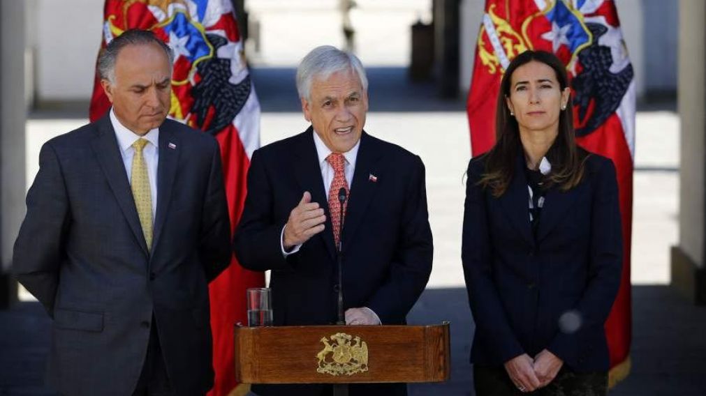 Pi�era confirm� la decisi�n en conferencia de prensa. (Twitter).