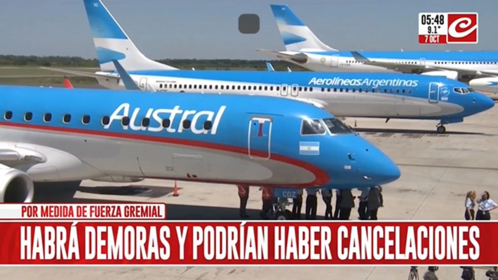 Atención usuarios: ¿Se viene un paro de pilotos durante el fin de semana largo?