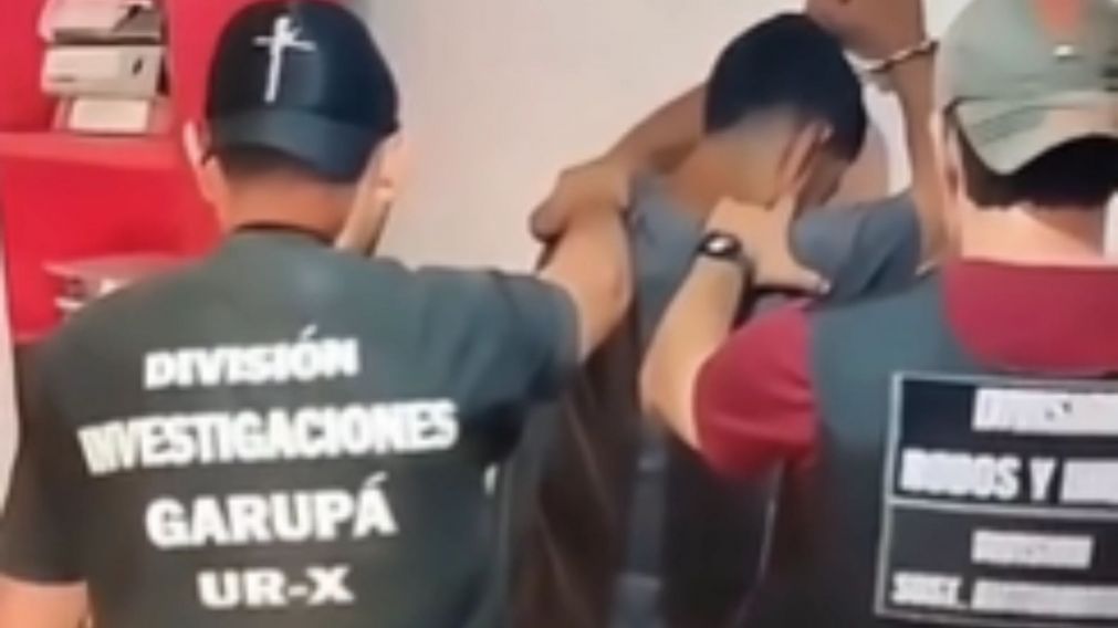 El fugitivo fue apresado tras un operativo encubierto.