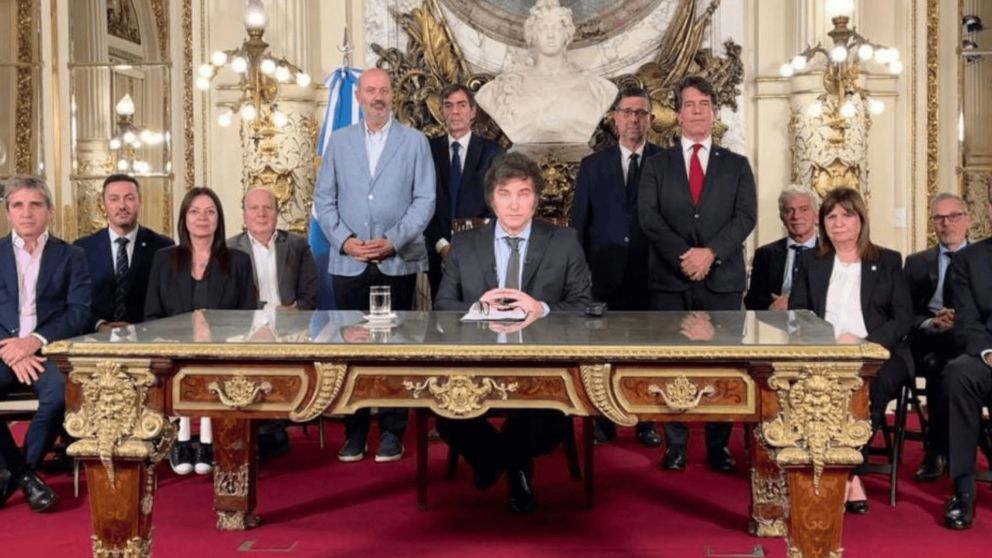 Javier Milei inform� que tras las elecciones habr� cambios en el gabinete
