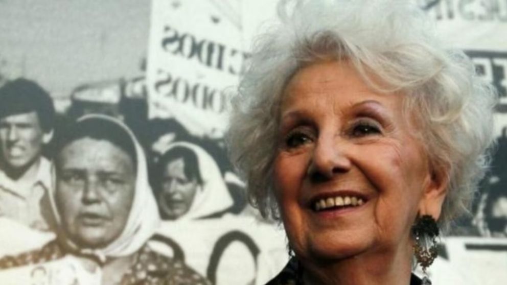 Estela de Carlotto es la presidenta de la asociación civil Abuelas de Plaza de Mayo.