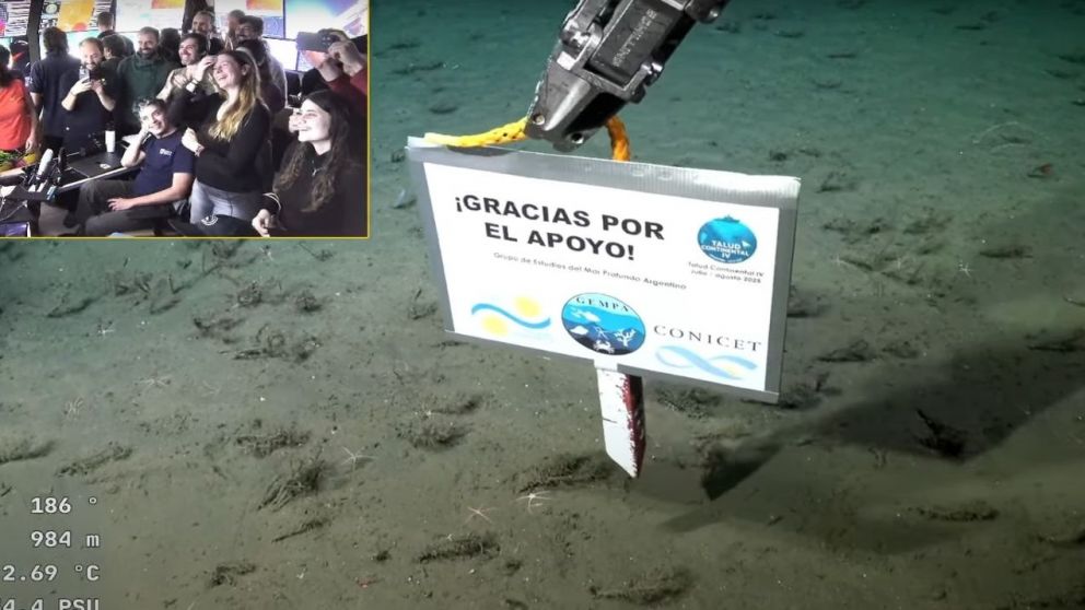 La expedición del Conicet se extendió durante casi dos semanas.