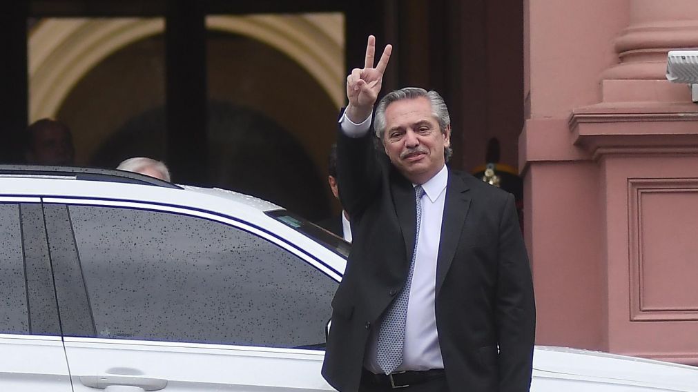 Alberto le respondió a Mike Pompeo. (Rubén Paredes/Crónica)