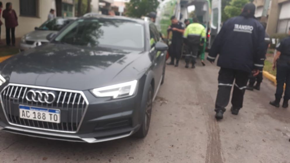 En este auto de alta gama se trasladaba la víctima.