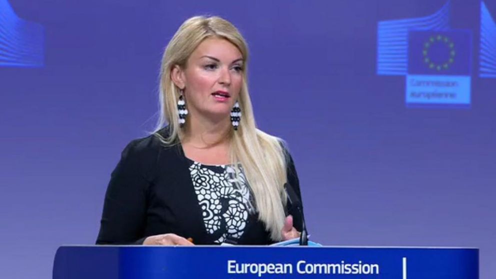 Así afirmó la portavoz jefa de la Comisión Europea, Mina Andreeva.