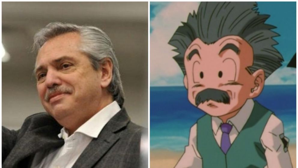 La comparación entren el presidente electo y un dibujo animado.