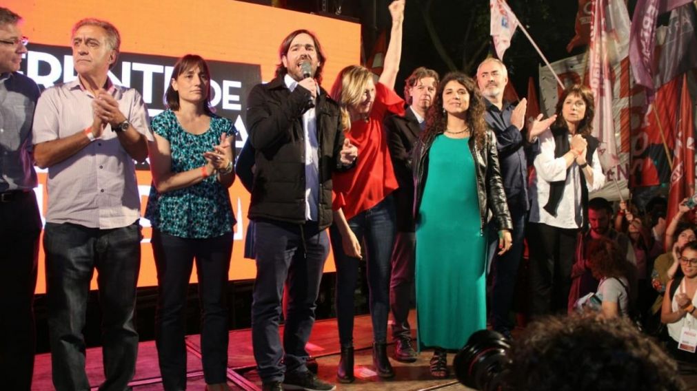 El Frente de Izquierda quedó en cuarto lugar.