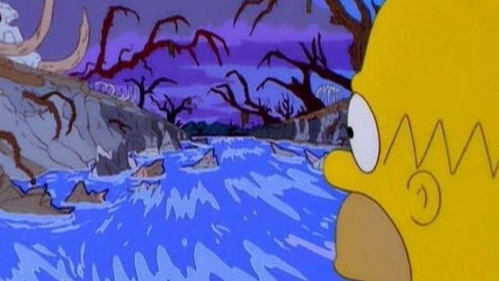 Realizaron creativas comparaciones con Los Simpson.