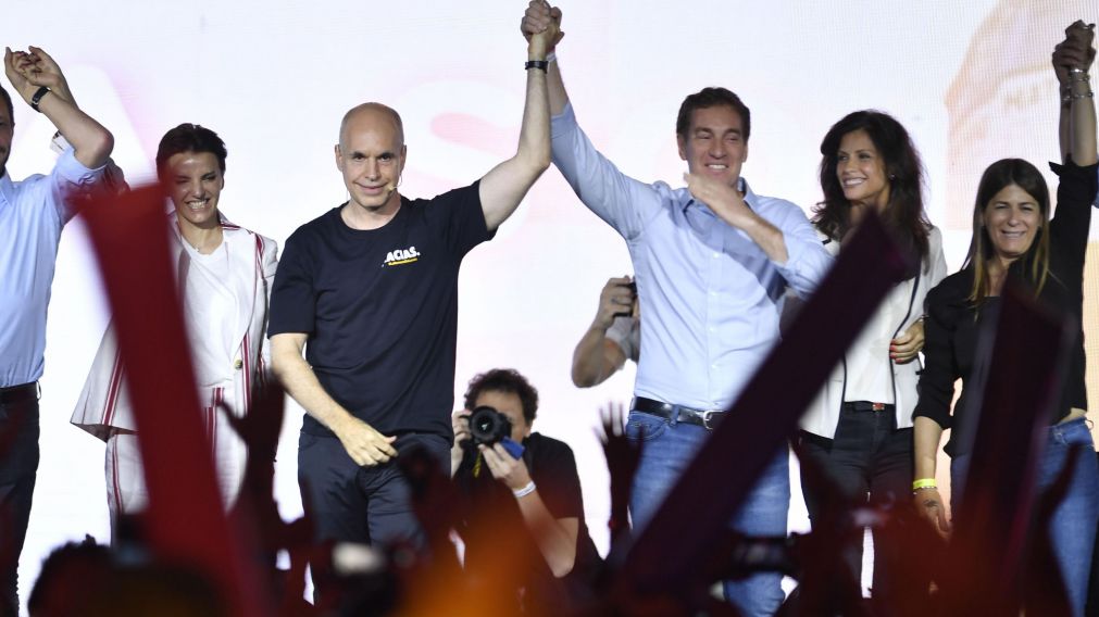 Larreta se impuso en primera vuelta en la Ciudad(Télam).
