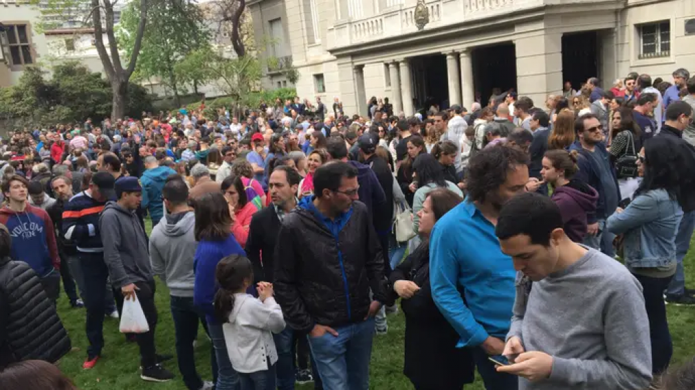 Hay un número record de concurrencia. (Twitter)