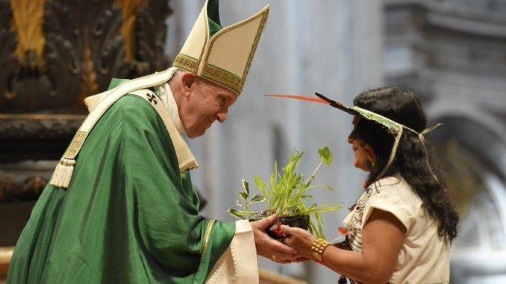 El Papa celebró la clásica misa en la Basílica de San Pedro