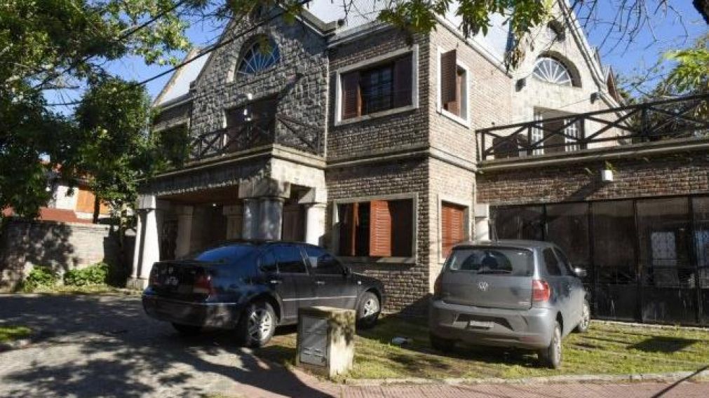 Esta es la casa en la que murió la joven.