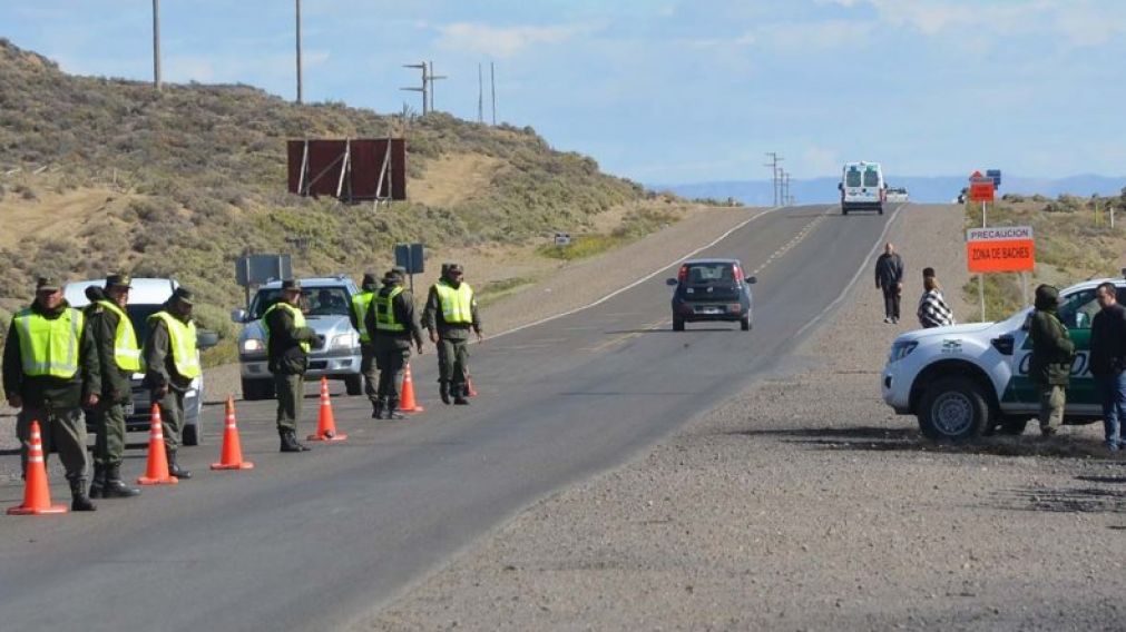 Gendarmería realizaba un control de rutina sobre la Ruta 40 (Imagen ilustrativa)