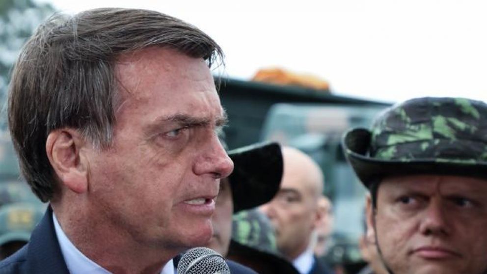 Jair Bolsonaro justificó la represión en Chile. (Twitter)