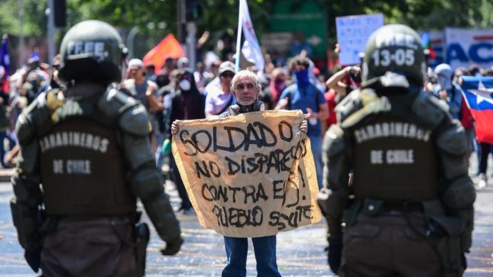 Algunos integrantes de las fuerzas estatales prefieren la paz.