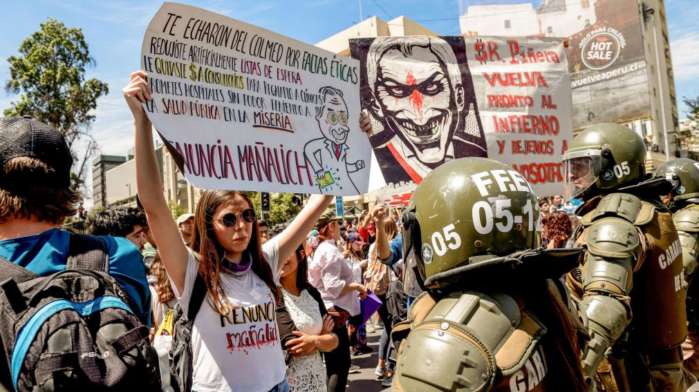 Las manifestaciones se multiplican a lo largo y ancho de Chile (Archivo)