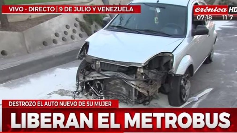 El joven se encuentra en bue estado. (Captura de TV).
