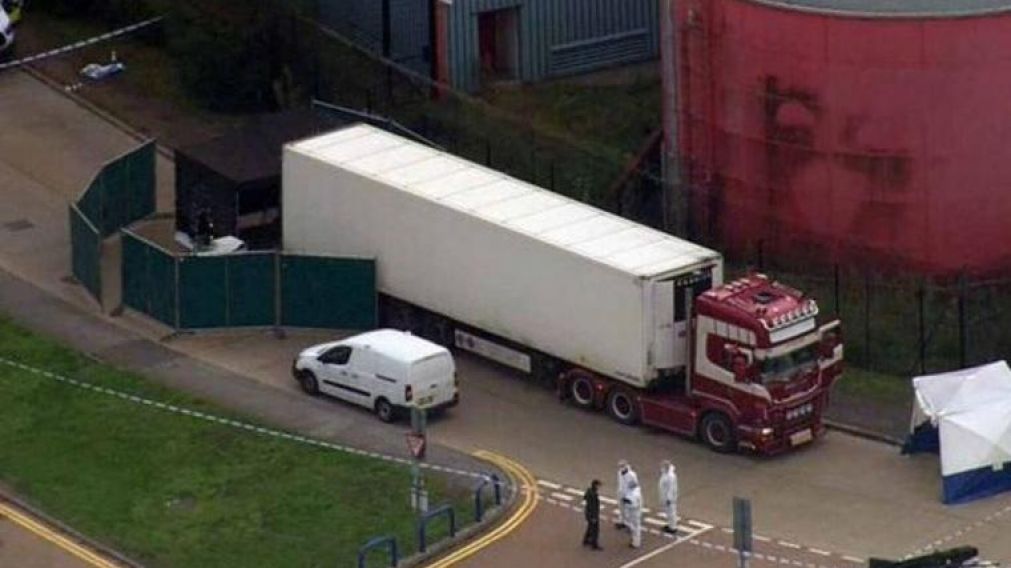Macabro hallazgo en Essex. (Twitter).