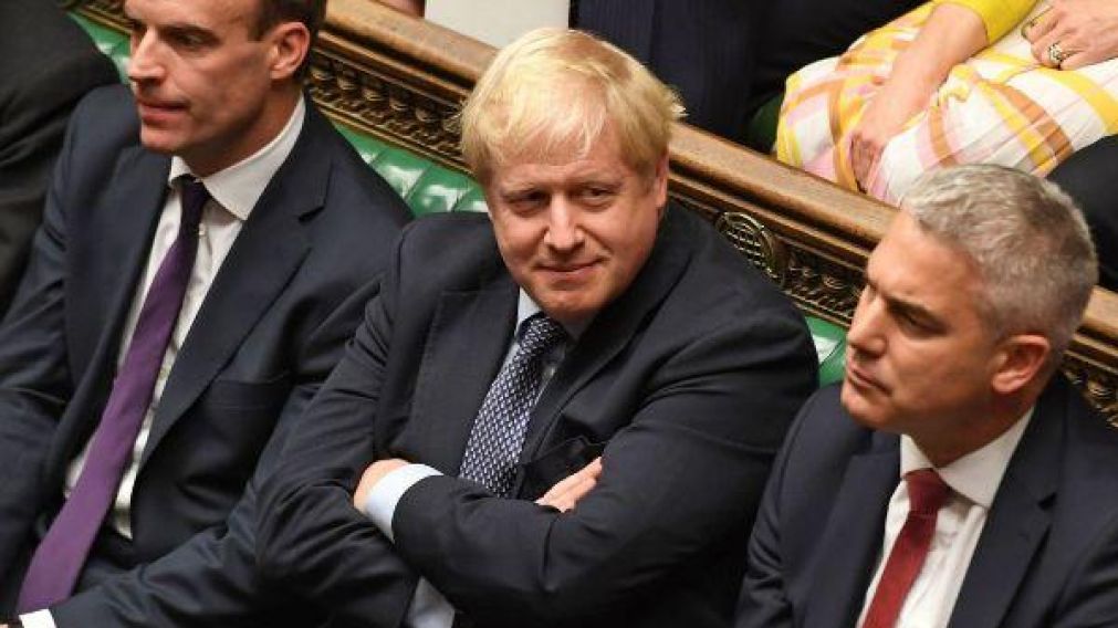 Boris Johnson, disconforme con la decisión de parlamento.