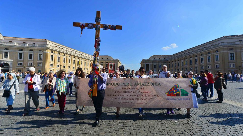 El sínodo sobre la Amazonia se realiza en el Vaticano, impulsado por Francisco (Gentileza Hernán Bernasconi)