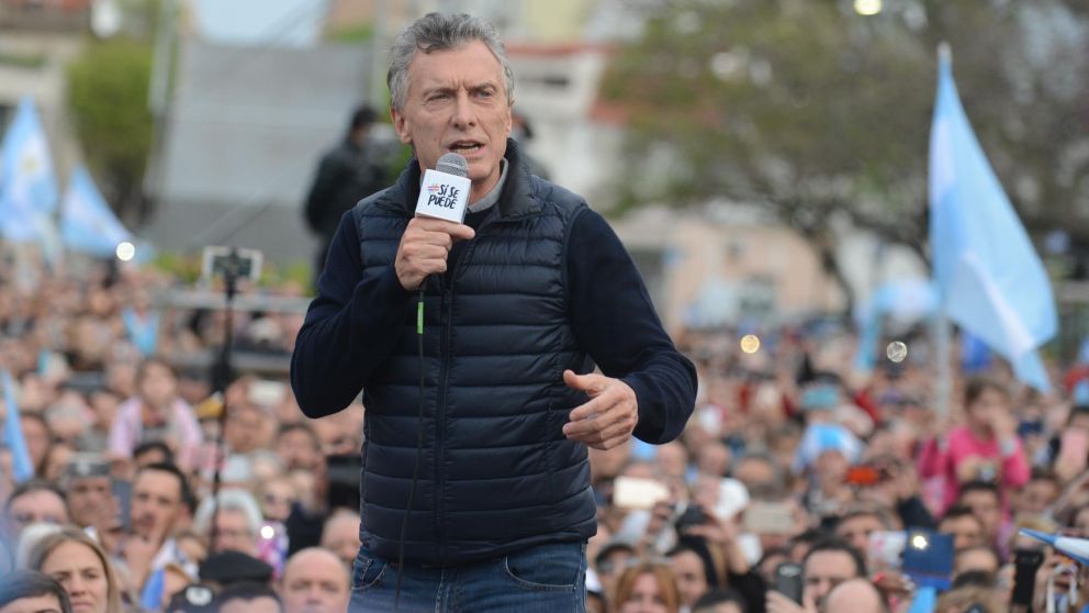 El presidente continúa con su campaña por el país (Hernán Nersesian/Crónica/Archivo).