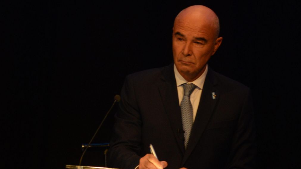El ex jefe de la Aduana y candidato presidencial, Juan José Gómez Centurión (Hernán Nersesian/Crónica).