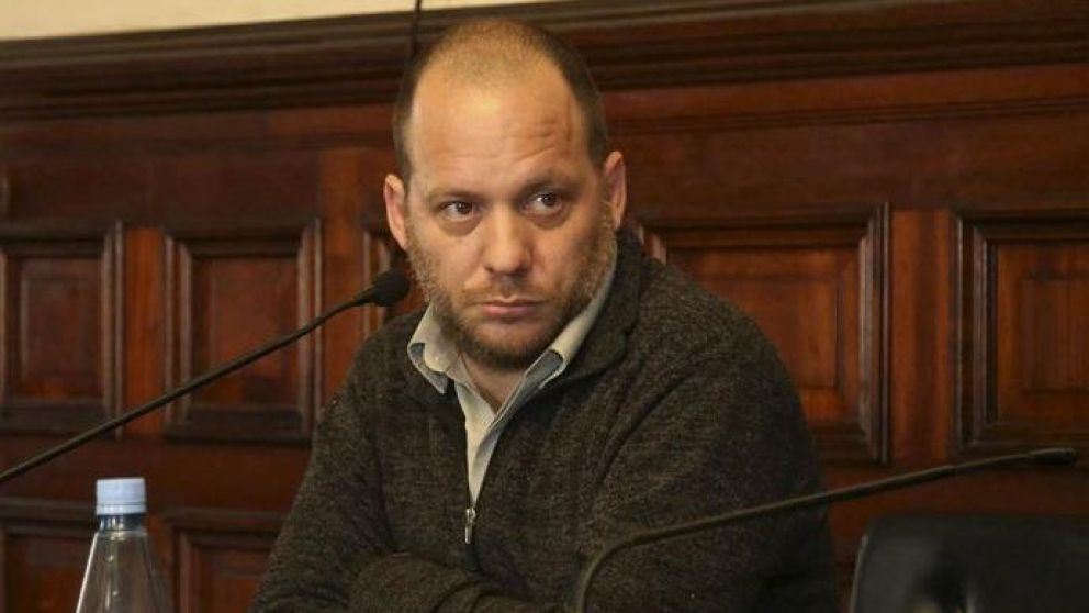 Lucas Carrasco, durante el juicio por abuso sexual agravado.