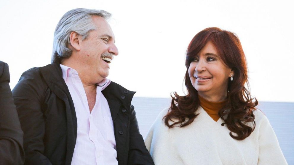 Alberto Fernández y Cristina Kirchner estuvieron juntos en el acto por el Día de la Lealtad Peronista